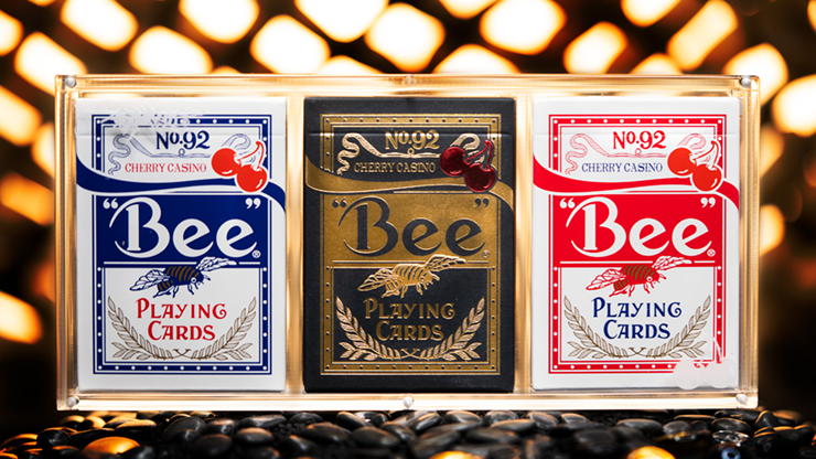 Limited Bee X Cherry 3 Deck Playing Cards Set 