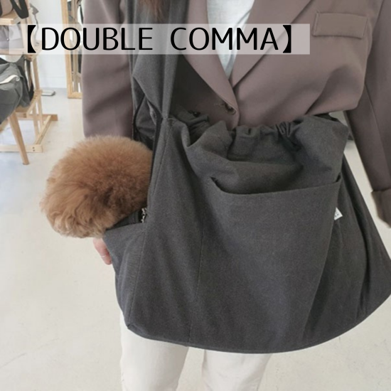 予約販売】[DOUBLE COMMA]MANDOO BAG-ダークグレー- - ettaldog