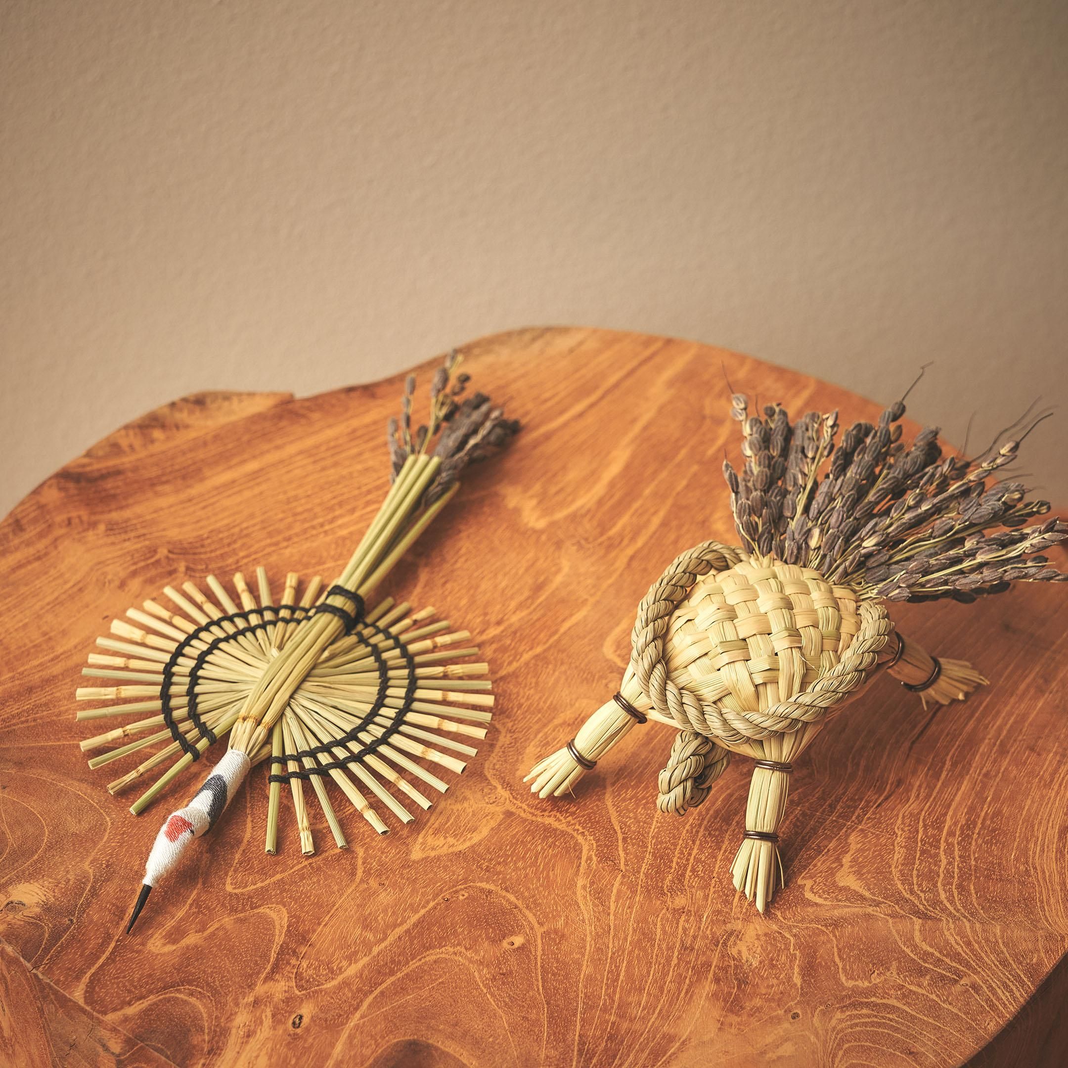 KIYOSHI JOKO ｜上甲 清 わら細工 - 鶴 正規取扱店 - MARKS