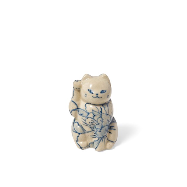 Ceramic Art beckoning cat - Botanþǭ - ð