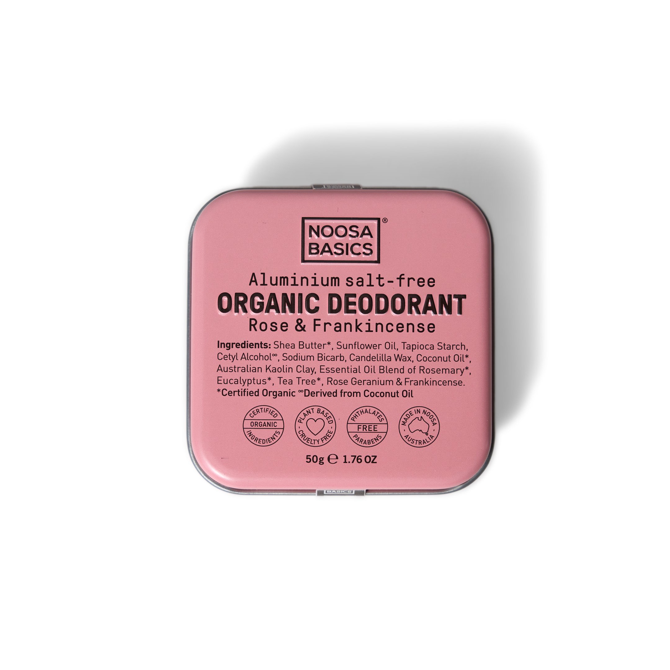 NOOSA BASICS｜body butter ｜ヌーサ・ベーシックス｜ボディバター - ローズ＆フランキンセンス - 50g｜正規取扱店 -  MARKS