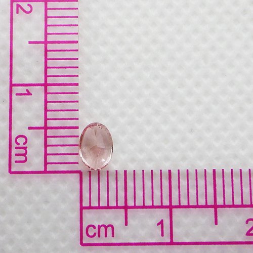 パパラチアサファイア0.529ct ルースアカデミー鑑別 - パパラチア