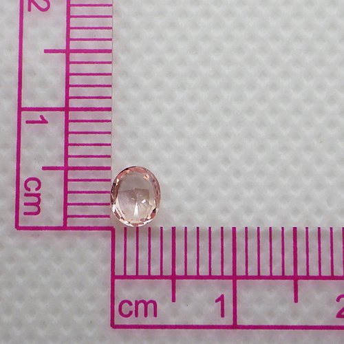 パパラチアサファイア0.428ct ルースアカデミー鑑別 - パパラチア