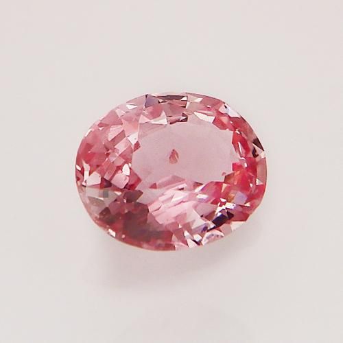 パパラチアサファイア0.796ct ルースGRJ鑑別 - パパラチア