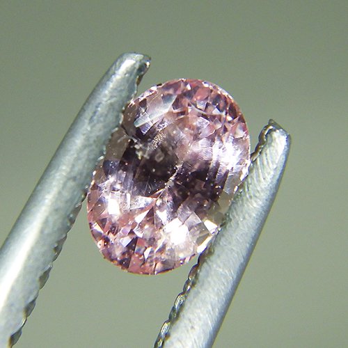 パパラチアサファイア0.529ct ルースアカデミー鑑別 - パパラチア