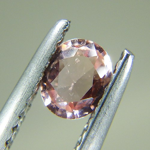 パパラチアサファイア0.428ct ルースアカデミー鑑別 - パパラチア