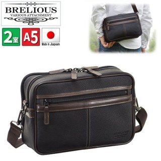 ショルダーバッグ メンズ 横型 斜めがけ ブランド BRELIOUS #16430