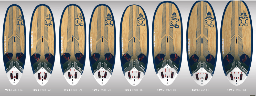 ܡ  2023 99L Wood Sandwich STARBOARD CARVE