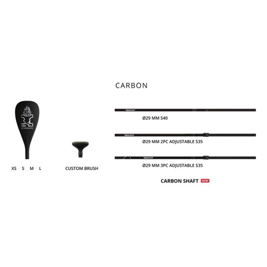 スターボード・サップ STARBOARD SUP 2022-2023 / ENDURO CARBON PADDLE 1PCS カーボンパドル 1ピース