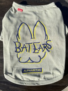 【INU04.BAT EARS】イヌのオリジナルデザインTシャツ
