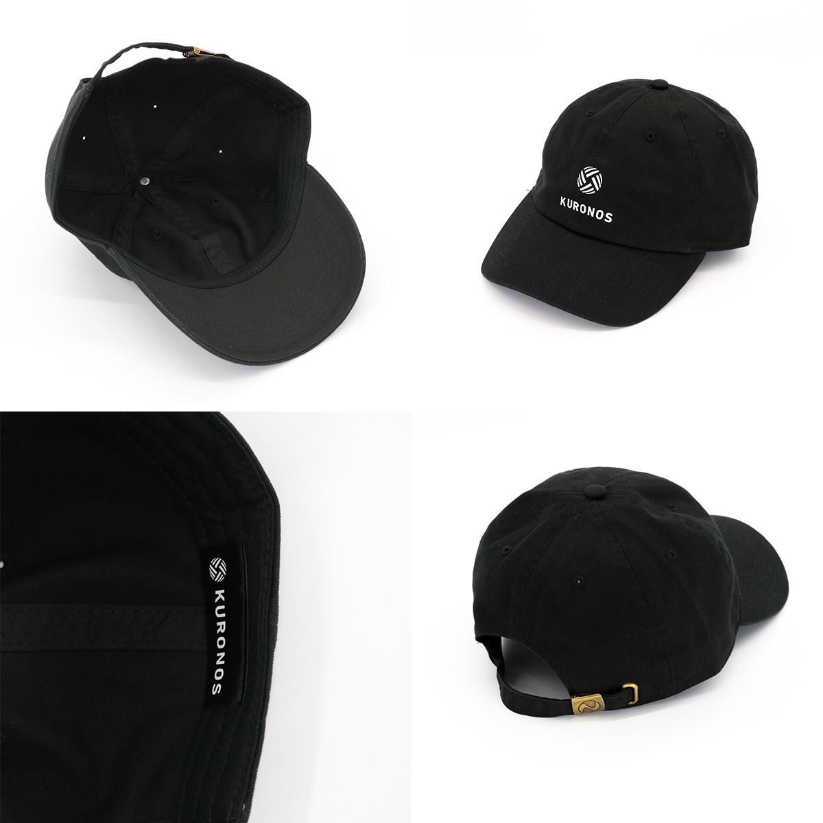 クロノス キャップ CRONOS LOGO CAP【BLACK】