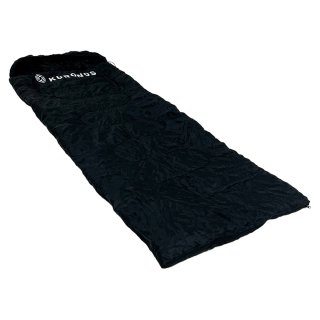 KURONOS 寝袋 「黒快眠」 シェラフ オールシーズン 適応使用温度：5℃〜15℃