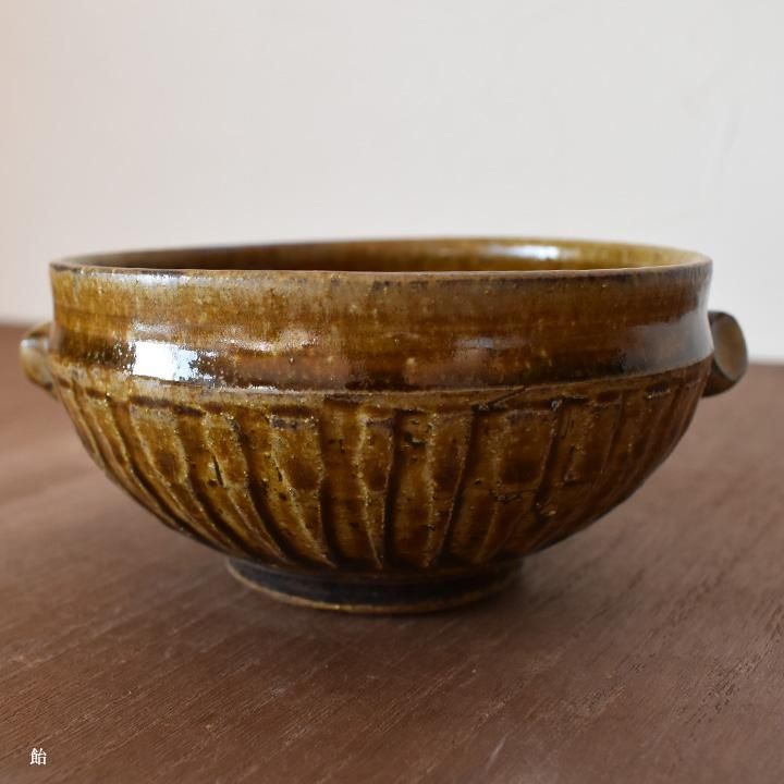 耳付スープカップ スミレ 陶器 小澤基晴 【再入荷】横井清英