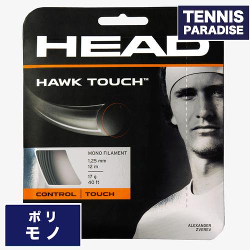 HEAD ヘッド テニスガット ポリ ホーク タッチ 125 / HAWK TOUCH 125 