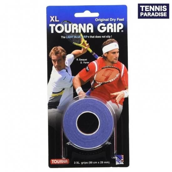 TOURNA テニス グリップテープ | オーバーグリップ | XL 3PK - TENNIS