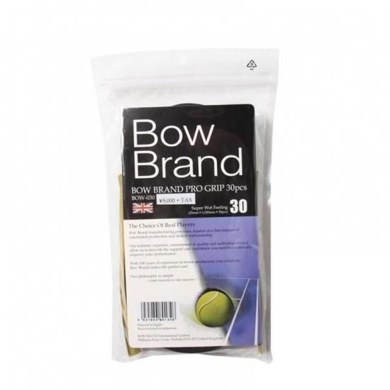 ボウブランド　プログリップ30pcs　［BOW030］　ホワイト ボーブランド プログリップ 30本入 スーパー ウェット