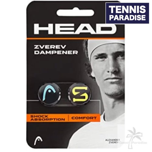 HEAD ヘッド テニス用品小物 振動止め ズべレフダンプナー | ZVEREV DAMPENER (2個入) (285120) ブルー・イエロー -  TENNIS PARADISE