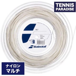 Babolat. エクサルト/ XALT125.130 ホワイト 200mロール (243150) バボラ テニスガット ストリング