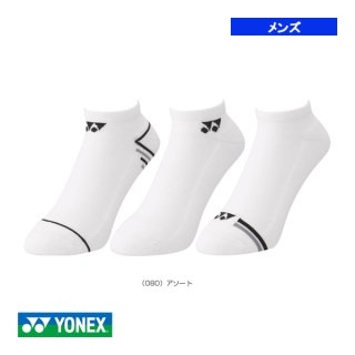 YONEX ヨネックス レディス スニーカーインソックス3P (3足セット) (29199Y)
