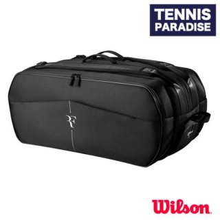 Wilson 륽 륨 ȡʥ 饱åȥХå ֥å / RF TOURNAMENT RACQUET BAG BLACK (WR8032701001) RF 88