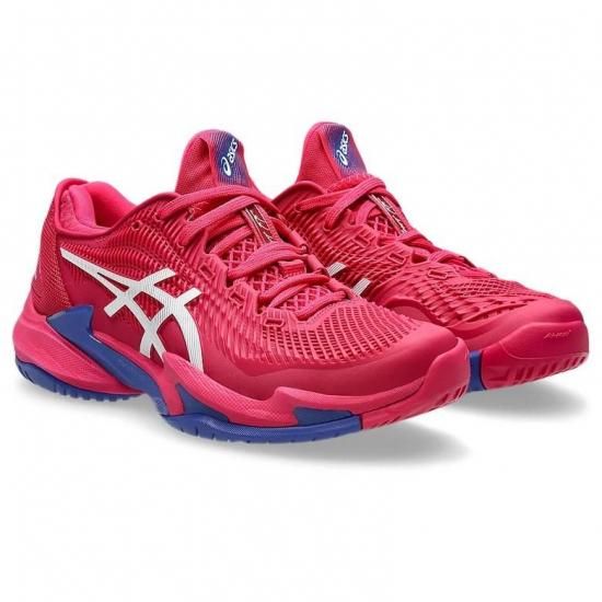 ASICS テニスシューズ バーガンディ SOLUTION SPEED FF 3（オールコート） | WHITE/BRIGHT ROSE