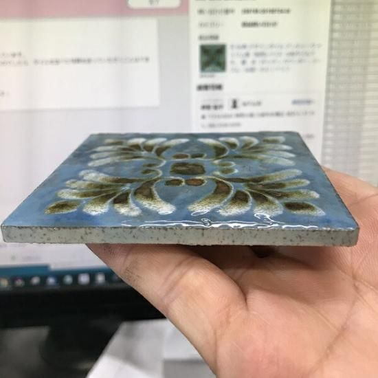 ミントンマジョリカタイル、マジョリカタイル、タイル絵、浮き出しタイル絵 楽天市場】アンティーク デザインタイル 150角 花 マジョリカ