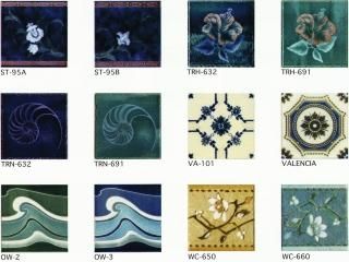 トルコアーティストのハンドメイドタイル大サイズ トルコアーティストのハンドメイドタイル大サイズ