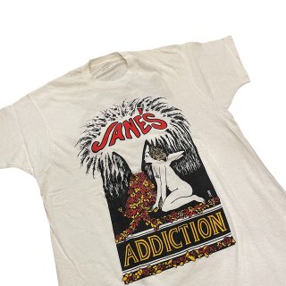 Special!! Made in USA 1980s "Jane's addiction" band print T-shirt (Ź)