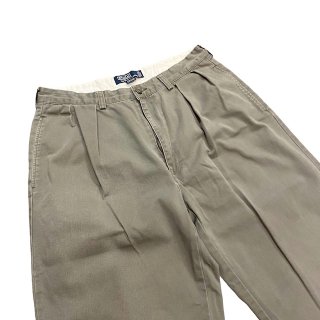 Made in Mexico!! 1990s~ Ralph Lauren cotton pants (size W35L34)