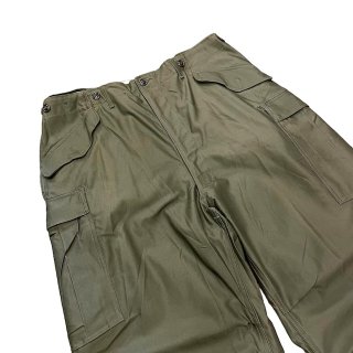 Deadstock!! 1950s Vintage military M-51 field cargo pants (size L-R)
