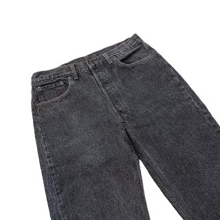 Made in USA!! 1990s Levi's "" black denim pants (Ź)