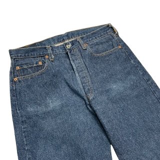 Made in USA!! 1980s Levi's501 blue denim pants (Ź)