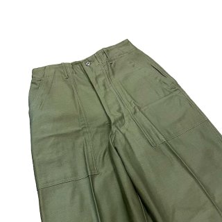 Deadstock!! 1960s Vintage military baker pants (size W28L29)