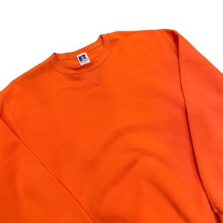 Made in USA!! 1980s RUSSELL plain sweat shirt (size M)