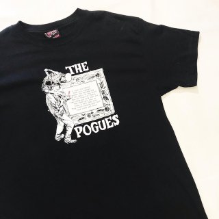 Deadstock!! 2000s THE POGUES band print T-shirt (size M)
