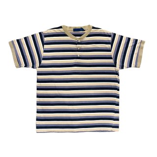 2000s!! Towncraft print T-shirt "stripe" (Ź)