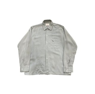 Vintage!! 1960s "BRENT"design rayon shirt (Ź)