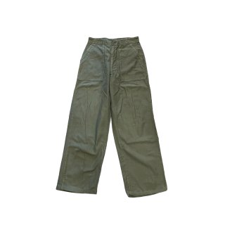 1970s!! Vintage "US.ARMY" OG107 military baker pants (Ź)