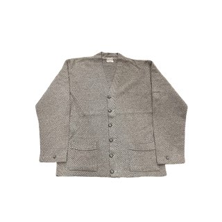 1950-60s!! "McGREGOR" Vintage wool work cardigan (size 44)