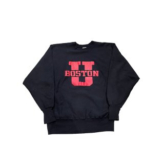 1990s!! Champion reverseweave sweat shirt "BOSTON" (Ź)