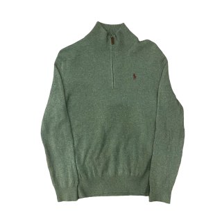 half zip wool knit"POLO RALPH LAUREN"(Ź)