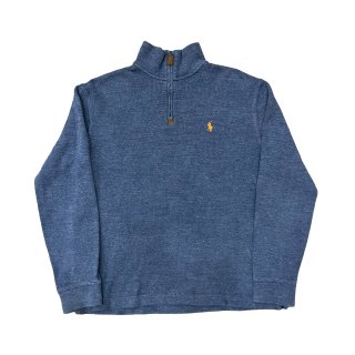 half zip cotton knit"POLO RALPH LAUREN"(Ź)