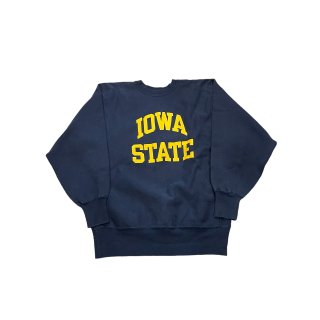 1990s!! Champion reverseweave sweat shirt "IOWA STATE" (size XL)