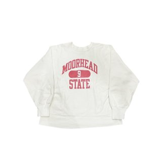 1980s!! Champion reverseweave sweat shirt "MOREHEAD STATE"" (size L)