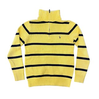 kids half zip cotton knit"POLO RALPH LAUREN"(Ź