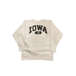 1990s!! Champion reverseweave sweat shirt "IOWA" (size XXL)