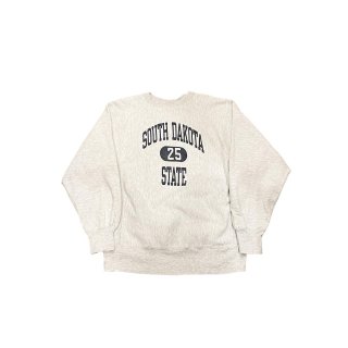 1980!! Champion reverseweave sweat shirt "SOUTH DAKOTA STATE" (size XL)