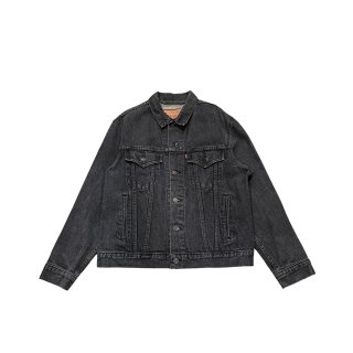 1990s!! "Levi's" 75506 black denim jacket (size 42)