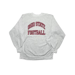 Made in Mexico!! 1990s Champion reverseweave sweat shirt "OHIO STATE FOOTBALL" (size XXL)