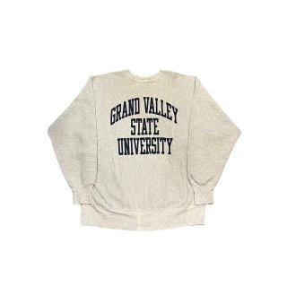 1990s!! Champion reverseweave sweat shirt "GRAND VALLEY STATE UNIVERSITY" (Ź)